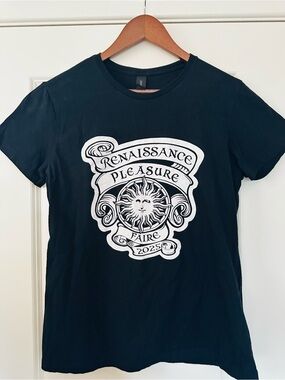 Renaissance Pleasure Faire Celestial Sun Graphic Tee Fantasy Souvenir Shirt XL